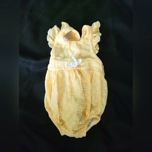 Cute linen-feel one piece